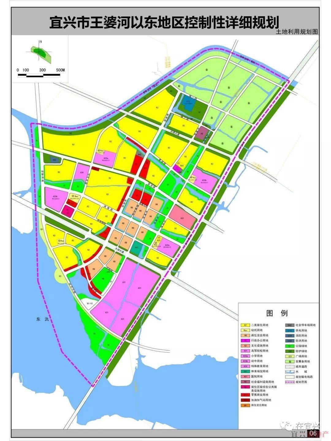 宜兴市新庄未来城市蓝图规划图揭晓