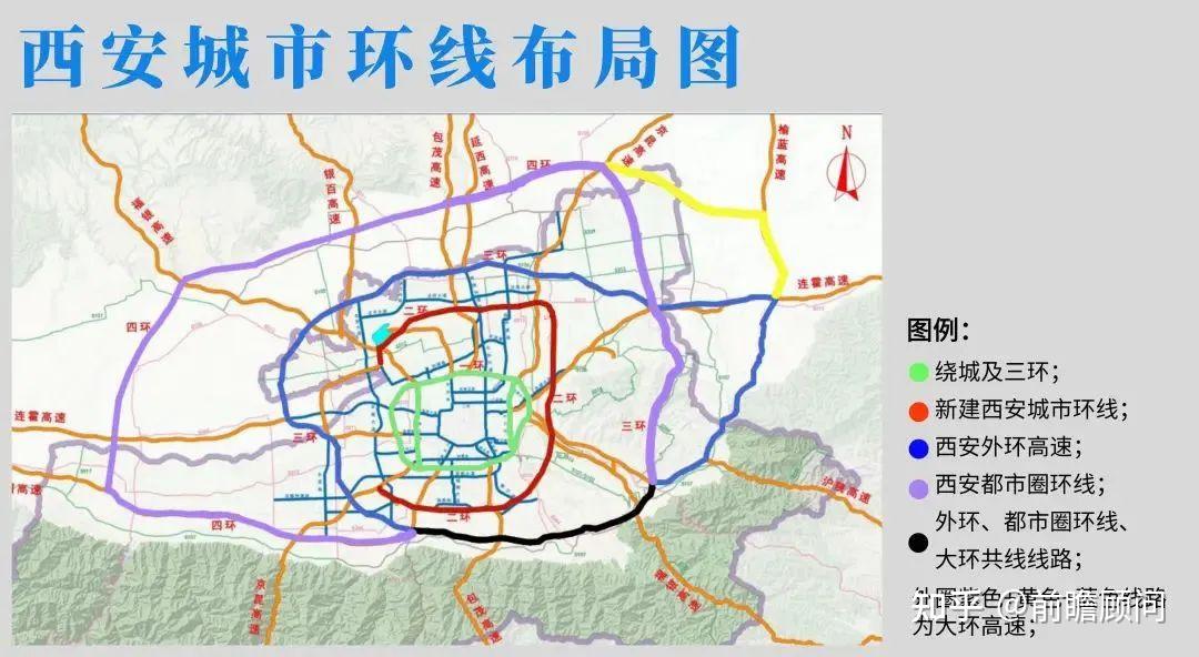 西咸南环线最新规划图，城市蓝图与发展未来展望